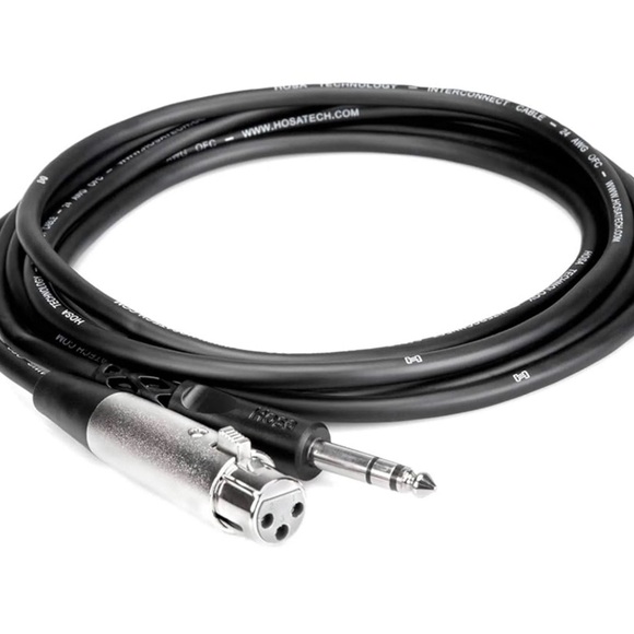 HOSA Balanced Interconnect 5ft XLR3F to 1/4 TRS STX-105F - Picture 8 of 9